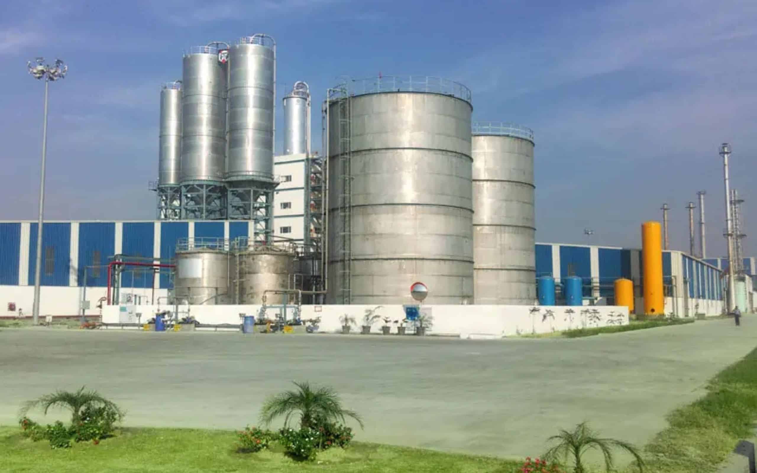 Chemical manufacturing storage