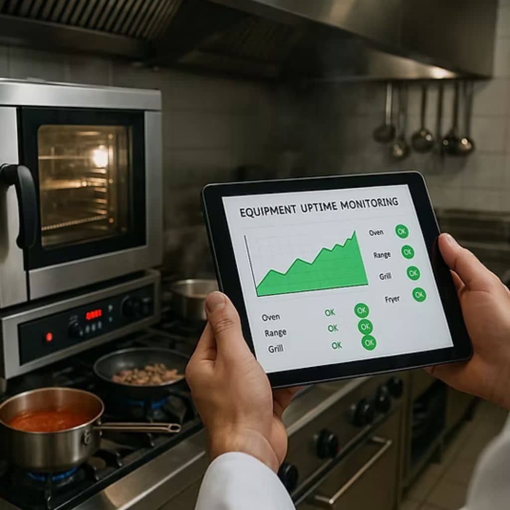 Food-uptime-monitoring